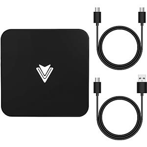 Vinmooog Adattatore Android Auto Wireless Adattatore Senza Fili Android Auto,adattatore Dongle Wireless Android Autoper Cablata OEM Android Auto con Auto Prodotte 2016-2023 Android 12.0 e Superiori