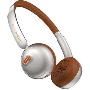 Black Emblem X3 Cuffie Wireless con Cancellazione Adattiva del Rumore, Cuffie Bluetooth con Microfono Integrato, Cuffie ANC Multipiattaforma, Fino a 55 Ore di Autonomia, Cuffie On-Ear per PC