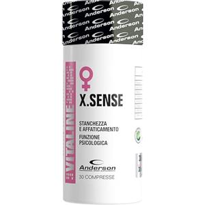 Anderson Professional Sport Supplements Anderson X.SENSE Integratore Donna: Libido, Energia, Equilibrio Ormonale - Stanchezza e Funzione Psicologica - con Maca, Tribulus, Ginseng, Magnesio B6-30 Compresse
