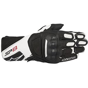 Alpinestars Sp-8 V2 Guanti Nero Bianco Xxl