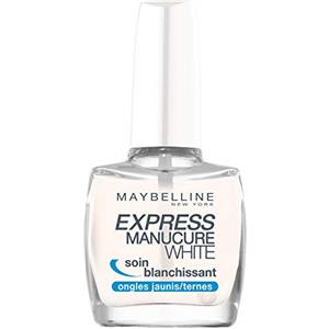 Maybelline Gemey Maybelline, Express Manicure Base Coat White, trattamento sbiancante