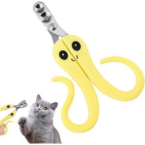 Generisch Tagliaunghie per gatti, tagliaunghie per gatti, clip per unghie, strumento portatile per la cura degli animali domestici, forbici professionali per criceti, conigli, gattini, cuccioli