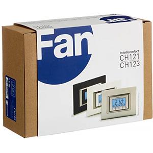 Fantini Cosmi CH121 Termostato Retroilluminato da Incasso a Batterie
