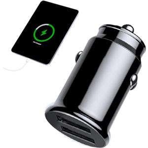 Huyeruie Caricabatteria Da Auto USB - Caricabatteria Da Auto A Ricarica Rapida | Caricatore USB Per Accendisigari | Adattatore Per Caricabatterie Per Telefono Da Auto | Adattatore Per Caricabatteria Per Porta