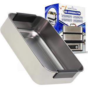 MONTERAL Recipiente di Cottura per Vaporiera Elettrica 180 x 140 x 50 mm con Codice Originale SS-1000051700 per WMF KITCHENminis - Garanzia di 10 Anni - MONTERAL