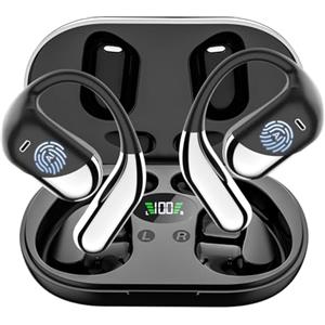 MONODEAL AI Cuffie Traduzione Simultanea, Bluetooth 5.4 Traduttore Istantaneo Vocale con 144 Lingue, Auricolari di Traduzione con 4 modalità, Auricolari Traduttori Istantanei per Viaggi Affari