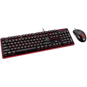 Cougar Deathfire Combo Mouse e Tastiera con Cavo, Multicolore