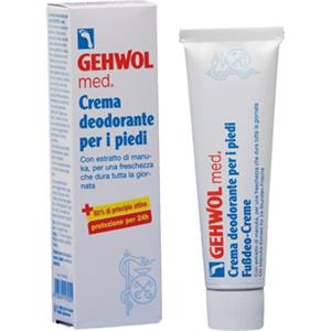 GEHWOL Crema Deodorante per i Piedi 75 ml - Con Estratto di Manuka e Ossido di Zinco, Protezione 24 Ore