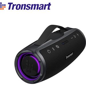 Tronsmart Altoparlante Tronsmart Mirtune S100 Altoparlante Bluetooth da 50 W con impermeabile IPX7, controllo APP, Powerbank integrato e maniglia retrattile