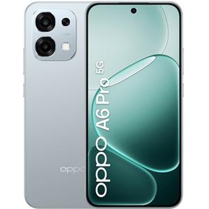 OPPO A6 Pro 5G Smartphone, Foto AI 50MP, Frontale 16MP, Display 6.57'' 120HZ AMOLED FHD+, 6500mAh, RAM 8(Esp8GB)+ROM 256GB (esp2TB), IP69, [Versione Ital
