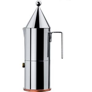 Alessi La conica Moka Acciaio inox