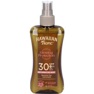 HAWAIIAN Tropic Olio Spray Solare Secco SPF 30 - 200 ml, con Olio di Cocco e Argan, Vegano e Cruelty-Free