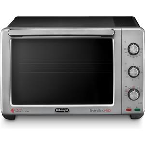 De'Longhi EO24752 Forno Elettrico 24L con Grill Nero Convezione Timer Digitale