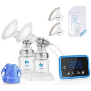 Bellababy Tiralatte Elettrico,Bellababy Tiralatte con Touchscreen Sensibile, Modalità Multiple e Livelli di Aspirazione, Portatile, Vieni con flangia da 24mm B1