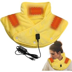 Missmisq Cuscinetto Termico Per Collo, Cuscino Termico Elettrico Per Collo E Spalle, Cuscino Riscaldante Per Schiena, Spalle E Collo, Cuscinetto Riscaldante Collo, Termoforo Per Cervicale E Spalle