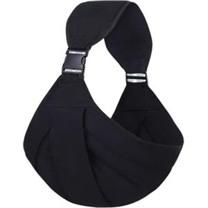 SVCEQZE Fascia porta bebè, fascia porta bebè | porta bebè traspirante | portatile per bambini con spallacci imbottiti regolabili, imbracature morbide e traspiranti per bambini piccoli