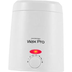 Milageto Contenitore scaldante elettrico per cera calda, crogiolo, per depilazione, dimensioni compatte, scaldacera portatile da 200 ml, per accessori SPA da, BIANCO