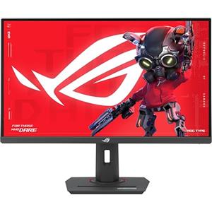 ASUS ROG Strix XG27ACS Monitor Gaming da 27" pollici 2560x1440, 180 Hz, Tempo di Risposta 1 ms (GTG), Fast IPS, Extreme Low Motion Blur Sync, USB-C, G-Sync, DisplayWidget Center, HDR, Nero