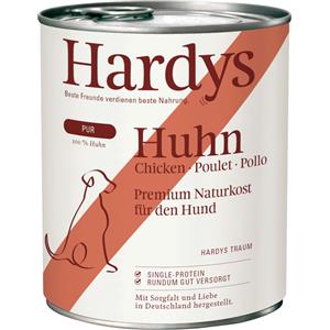 Hardys Pure Pollo - Cibo Umido Naturale per Cani, Senza Cereali, 6 x 800 g