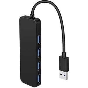 Generic Hub splitter USB, espansore USB, hub dati ad alta velocità, porte USB multiple per laptop, PC, unità flash, tastiera, disco rigido esterno, hub USB portatile per ricarica e dati