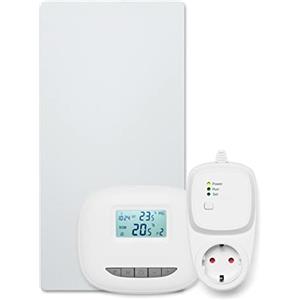 Bosch Thermotechnik Bosch Heat Infrared 4000 P - Stufa Elettrica a Infrarossi - Riscaldatore Elettrico a Basso Consumo con Distribuzione Ideale del Calore - 700W (15 m²)