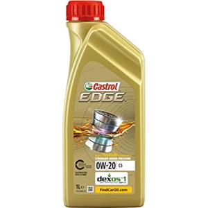 Castrol Olio Motore Castrol Edge 0w-20 C5 1l - Protezione avanzata, Efficienza Carburante e Prestazioni Eccellenti