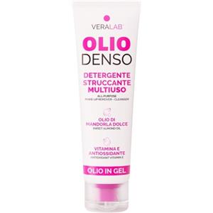 Veralab Olio Denso 80ml - Olio in Gel Detergente e Struccante, Idratante e Nutriente per Pelle Sensibile