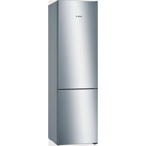 BOSCH Frigorifero Combinato a Libera Installazione, Serie 4, h 203 cm, Capacità 363 Lt, Classe Energetica D, Inox Look - KGN392LDC