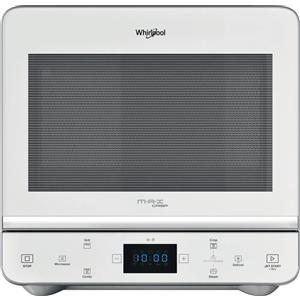 WHIRLPOOL Microonde con Grill a Libera Installazione, Capacità 13 Lt, Argento - MAX49WSL