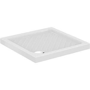 Ideal Standard - Eurovit, Piatto doccia quadrato in ceramica 80x80cm, Bianco