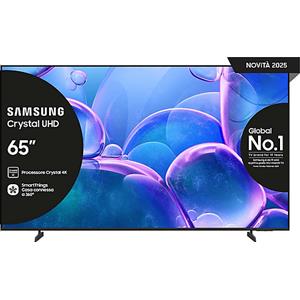 SAMSUNG UE65U7000FUXZT, Smart TV Crystal UHD 65'', 4K, Processore 4K, HDR, Experience, OTS Lite & Adaptive Sound, Metal Stream Design