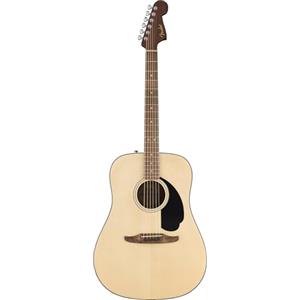 Fender Chitarra acustica Fender California Standard Redondo™, tavola armonica in abete, battipenna nero, naturale