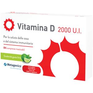 METAGENICS BELGIUM bvba VITAMINA D2000UI 84 Compresse