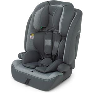 Foppapedretti Seggiolino Auto Babyroad New I-Size, per bambini da 76 a 150 cm di altezza, 15mesi-12 anni, conforme ECE R129, Fissaggio a 3 punti, Safe Body Protection, Silver