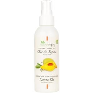 Naturaequa - Balsamo spray districante senza risciacquo all'olio di Sapote BIO 150ml, dona brillantezza, elasticità e morbidezza ai capelli, formula naturale e leggera