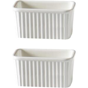 TAMUME Pirofila rettangolare in ceramica, adatta per forno, microonde e friggitrice ad aria, fondo antiscivolo non smaltato