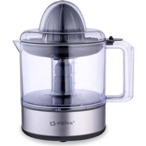 BAKAJI Spremiagrumi Elettrico Potenza 30 Watt con Piedini Antiscivolo, Premi Agrumi con Filtro Polpa e Nuclei, Capienza del Serbatoio 800 ml, Lame in Acciaio Inox, Senza BPA per Casa, Ristorante, Bar