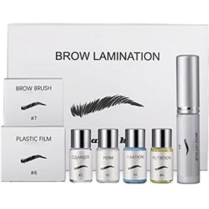 BEAHING Kit laminazione per sopracciglia, kit per le sopracciglia di bellezza per 45-60 giorni laminazione per 3D professionale naturale per uso domestico