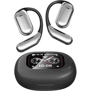 FormiPow AI Cuffie Traduzione Simultanea, 3-in-1 Auricolari di traduzione in Tempo Reale in 144 Lingue Cuffie, Traduttori Istantanei con Touch Screen, IP6 Traduttore per Sport Viaggi e Affari (Nero)