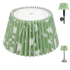duozoanz Paralume in vetro, paralume boho, paralume verde, stile boho per camera da letto soggiorno corridoio, lampada moderna per interni, lampada a sospensione decorativa 1 pezzo verde