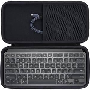 Lebakort Duro Viaggio Caso Custodia per Logitech MX Keys Mini Tastiera Illuminata Wireless