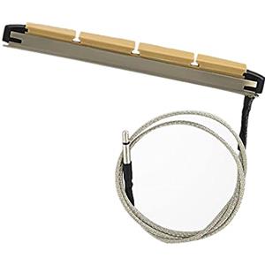 NATEFEMIN Sotto sella Trasduttore Pickup Piezo Folk Per 4 Corde Basso Acustico Parte Accessorio