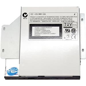 SIMPLETEK - Unità ottica interna masterizzatore Blu-ray slim 12,7 mm Serial ATA - lettore/masterizzatore BD DVD CD nero con mascherina e staffe