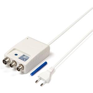 Nuova video suono Amplificatore di segnale antenna 2 uscite TV uso interno sfuso