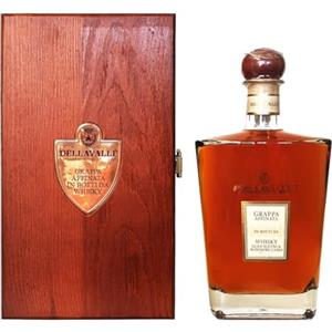 Dellavalle - Grappa Affinata in Botti da Whisky Glen Scotia & Bowmore Casks 2007 0,70 lt. + Box Legno