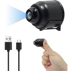 SELURK Mini Telecamera Spia Nascosta HD 1080P, Telecamera Wifi Senza Fili per Interno/Esterno, Telecamera Sicurezza con Visione Notturna, Rilevamento Movimento e App per Sorveglianza Casa, Bambini, Animali