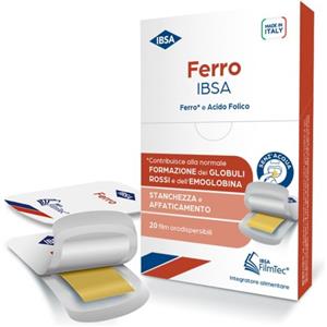 Ibsa Farmaceutici Ferro Ibsa 20 Film Orodispersibili Formazione dei Globuli Rossi