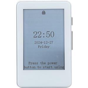 Tosuny Lettore di Libri Elettrici, Lettore di Ebook Portatile con Schermo a Inchiostro E 2,7 Pollici, Lettore Musicale, Sincronizzazione dei Testi, Calendario, Sveglia, Calcolatrice,