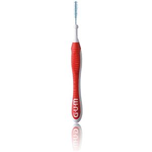 GUM TRAV-LER Spazzole interdentali 6 pezzi ISO 1 rosso 0,8 mm, confezione risparmio da 3 pezzi (3 x 6 pezzi)