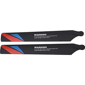 CaCaCook per Elicottero RC, Pale del Rotore Principale da 2 Pezzi per K200, Pale per Elicottero RC Ad Alta Resistenza ' del Rotore Principale RC, Pezzi di Ricambio di Ricambio per la